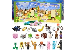 SupaWeiss Advent Calendar 2025,Christmas Advent Calendar with 24 Figures Toy,Game Toy Advent Calendar 2025,Christmas Countdown Calendar,Countdown 24 Days