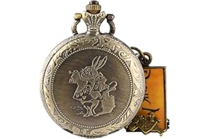 CokinkiDs Pocket Watch Quartz Pocket Watch for Men Planet Dial Necklace Pocket Watch Gift