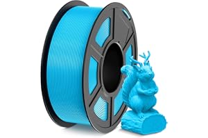 SUNLU PLA Filament, Drukarka 3D Filament 1,75 mm ±0,02 mm, 1 kg na Szpulę, Błękit Nieba