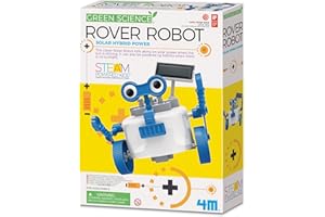 4M 403417 Green Science Rover Robot-Solar Hybrid Power, Multi