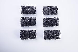 LTWHOME Compatible en Mousse Filtre Éponge Convient pour Marina Slim Filtres S10 S15 et S20(Paquet de 6)