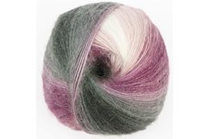 LIDIA CROCHET TRICOT Caprice- hilo de lana fantasía multicolor, lana merino/mohair, hilo de tejer, hilo de ganchillo (100 gr/ovillo ; 24 colores) (empresa española/envío desde España) (22)