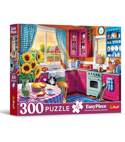 Trefl - Puzzle EasyPiece: Insetti nel Prato - 300 Pezzi
