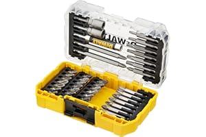 DEWALT Set de 40 Piezas para Atornillar en Estuche Compacto TOUGHCASE, DT70702