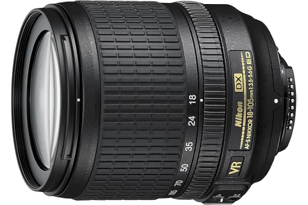 Nikon AF-S DX NIKKOR 18-105mm f/3.5-5.6G ED VR Lens (Certified Refurbished)