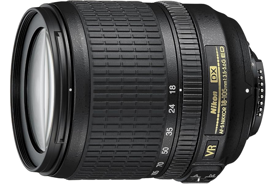 Nikon AF-S DX NIKKOR 18-105mm f/3.5-5.6G ED VR Lens (Generalüberholt)
