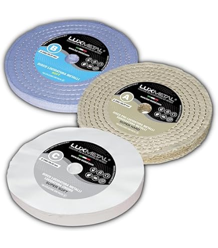 Ruota In Feltro Conica Per Lucidatura Di Metalli Pietra Vetro Plastica - Foto 5