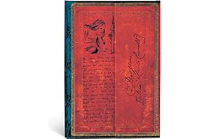 Paperblanks Diari a Copertina Rigida Lewis Carroll, Alice nel Paese delle Meraviglie | Bianco | Mini (100 × 140 mm)