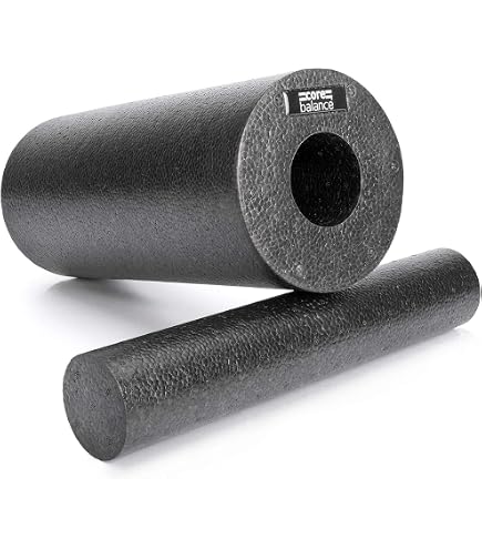 Rouleau De Massage BOOMFIT – 90 Cm, Mousse EVA Haute Densité, Pour Récupération Musculaire, Myofascial, Yoga, Pilates