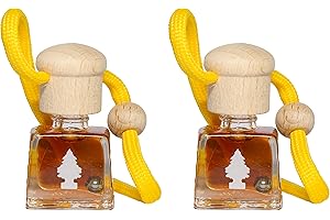 Little Trees Air Freshener Bottle LTBZ9 Vanilla Fragrance For Car Home Boat Caravan - Double Pack