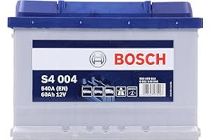 Bosch S4004 Batería de coche 60A/h 540A tecnología de plomo-ácido para vehículos sin sistema Start y Stop