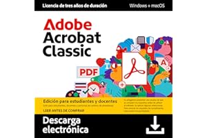 Adobe Acrobat Pro 2024 | Student and Teacher | Licencia de 3 años | Editar, rellenar y firmar PDF |PC/Mac | Descarga Digital