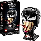 LEGO Marvel Venom, Maschera del Nemico del Supereroe Spider-Man, Set Fai da Te da Collezione, Modellino da Costruire per Adul