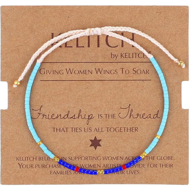 StarAppeal Lebensbaum Armband - Silber & Gold Perlen Mit Verstellbarer Länge