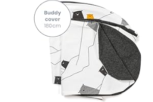 Doomoo Buddy Cover Federa per cuscino da allattamento 180 cm – Rivestimento di ricambio per il nostro classico cuscino da allattamento – lavabile e rimovibile per poter utilizzare il vostro cuscino