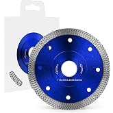 Flintronic 1 Piece Extra Fine Porcelain Diamond Disc, 115 mm, Blue | Diamond Material, High Hardness, For Cutting Porcelain,