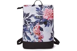 Ela Mo Plecak damski – plecak dzienny piękny i przemyślany – plecak na laptopa dla kobiet – torba antykradzieżowa do szkoły, na uczelnię, do biznesu