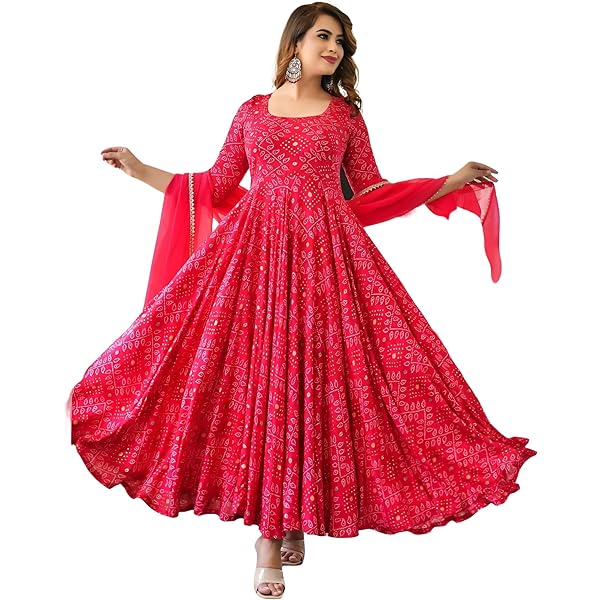 VredeVogel Dames zijden mix geborduurde kurta met broek en dupatta set, Geel, L