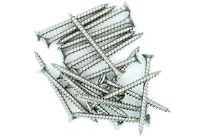 SINGULARITY SUPPLIES No.10 x 0.8 (5mm x 20mm) Pozi Countersunk Chipboard Screw - Stainless Steel (A2) (Pack of 20)