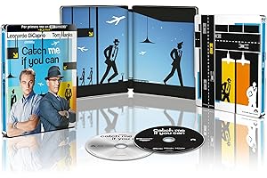 Atrapame Si Puedes (Steelbook) (Catch Me If You Can) (2002) (Steven Spielberg) (4K UHD + Blu-ray)