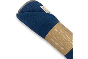 Yogabum Grip Dot Yoga Mat Towels | Non-Slip | Eco Yoga Towel