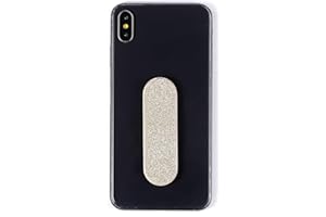 MOMO STICK - L'original! Support pour téléphone Portable et poignée pour Smartphones et tablettes– téléphone Portable Bague pour iPhone Samsung Huawei (Série Perle - PU Or)