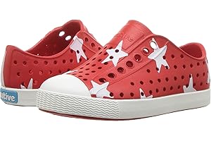 Native Shoes, Jefferson, Kids Shoe, Pigeon Grey/Shell White, 3 M US Little Kid