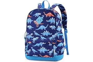 VASCHY Mochila Niña Niño, Mochila Escolar Primaria Mochila Infantil 4-6 Años Mochila Unicornio Mochila Chica Chico Ajustar Carpeta A4 con Bolsillos Laterales y Correa en Pecho