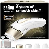 Braun Silk-expert Pro 5 Pulsed Light Epilator, PL5358, White/Gold | Alternative to Laser Epilator, IPL with Case, Venus Razor