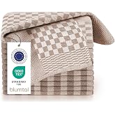 Blumtal pa&ntilde;os de Cocina Algodon 50x70cm en Juego de 5 - Trapos Cocina Algodon 100% - Trapos de Cocina para secar s&uacute;per absorb
