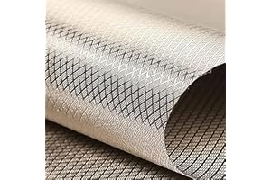 KSQP Tissu Faraday, EMF RF RFID Tissu de Blindage Anti-rayonnement Note Militaire Tissu de Protection RF et RFID Faraday Blocage WiFi GPS et Signal de Cellule,silver-8m