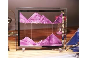 YAIHE Sand Landscape by flow sand Dynamic Sand Picture Moving Desktop Flow Art Sand in Motion Sandscape