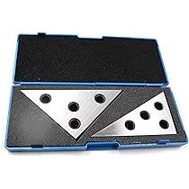 10 Pezzi Blocco Angolare Di Precisione Impostato Da 1 A 5 Gradi Da 5 A