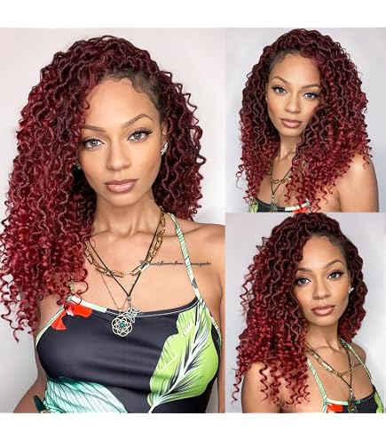 Eliza Wavy Gypsy Locs Ombre Crochet Hair 14