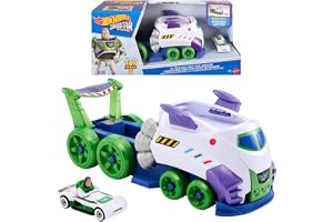Hot Wheels Toy Story 5 avfyrningsramp och transport med leksaksbil