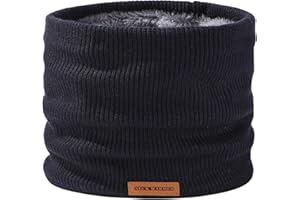 I Kua Fly Winter Halsschlauch Herren Damen Fleece Loop Schal Schlauchtuch Thermal Halswärmer Halstuch Männer Gesichtsschal Damen Winddichte Neckwarmer Scarf