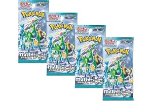 TITAN CARDS Pokemon TCG Cyber Judge Booster Packs x4 | Japanese Temporal Forces Booster Packs | Pokémon Packs | Japanese Pokémon Cards | Titan Authenticated