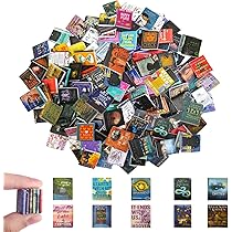 Lot De 30 Livres Miniatures Pour Maison De Poupée : 1