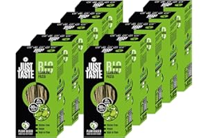 ‎JUST TASTE BE DIFFERENT JUST TASTE – BIO Edamame Spaghetti/Capellini - 37g PROTEIN - Edamame Nudeln ideal für Sportler - Low Carb - 250g (10er Pack; Alternativ als 2,5kg Big Pack)