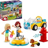 LEGO Friends K&ouml;pek Kuaf&ouml;r&uuml; Arabası 42635 &ndash; 4 Yaş ve &Uuml;zeri Kız ve Erkek &Ccedil;ocuklar i&ccedil;in Yılbaşı Hediyesi Fikri, 2 Mini Bebek ve 