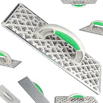 DEWEPRO® Bloc à poncer - Planche à poncer en WDVS, béton cellulaire et polystyrène - Planche à râper - Truelle avec plaque en acier galvanisé - 270x130mm - Planche à niveler DEWEPRO® Bloc à poncer - Planche à poncer en WDVS, béton cellulaire et polystyrène - Planche à râper - Truelle avec plaque en acier galvanisé - 270x130mm - Planche à niveler