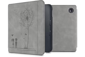 kwmobile Custodia eReader Compatibile con Kobo Libra 2 Cover - eBook Reader Flip Case - Cover eReader Magnetica Pelle PU Amore