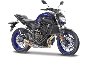 Maisto M34007-18855 1:18 Moto Yamaha MT07, Nero