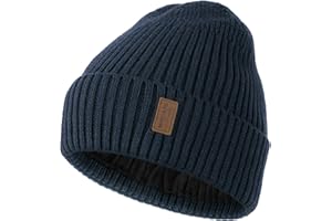 Wmcaps Beanie Uomo Inverno, Berretto Termico a Maglia per Uomo, Caldo Pile da Corsa Beanie Berretto da Donna Uomo Inverno, Cappello Invernale Antivento Uomo Foderato e Imbottito Cappello Unisex
