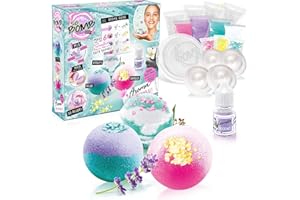 Canal Toys - So Bomb BBD 041- DIY-Aroma-Badebomben-Set, Stellen Sie mit diesem Aroma-Set Ihre eigenen duftenden Badebomben her, 6 Stück, mehrfarbig