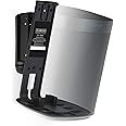 Flexson Supporti a parete per Sonos One, One SL e Play:1 - Nero (Singolo)