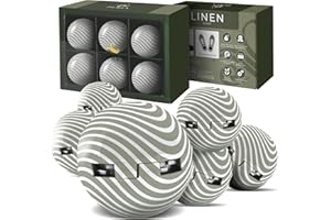 Premium Shoe Deodorizer (6 Pack) | Linen-Scented Shoe Deodorizer Balls | Replaces Bad Odours | Multi-use Odour Eliminator for Shoes, Closet, and Bags by Perfa