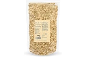 ‎KORO KoRo - Bio Buchweizen 2 kg - Pflanzliche Proteinquelle - Ballaststoffquelle - Ideal als Beilage, Topping, Müsli oder zum Backen