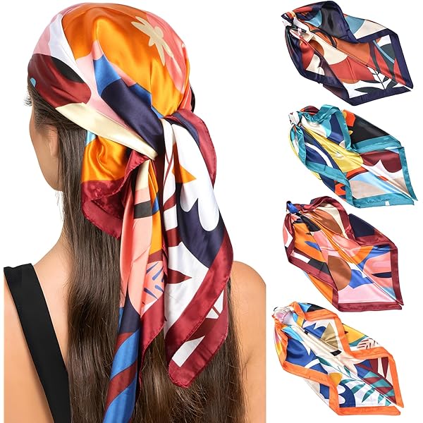 Foulard Fleur Nor Foulard En Soe Grs Foncé, Châle Floral, Foulard