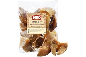 DIBO Zoccoli di manzo, sfusi, 20 pezzi, il piccolo snack o dolcetti per alimenti per cani, articoli da masticare di qualità senza prodotti chimici